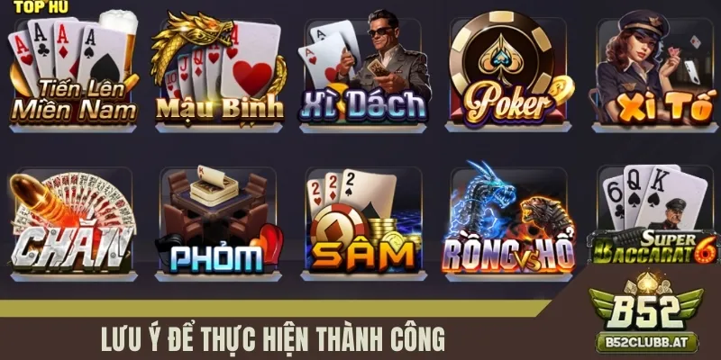 Lưu ý để tải app thành công Lưu ý để tải app thành công